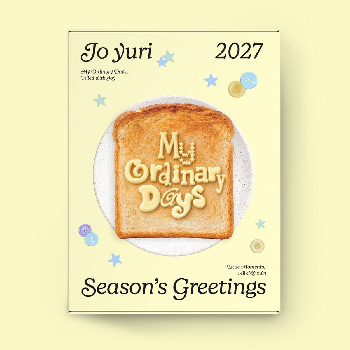[Pre-order] JO YURI - 2027 Season's Greetings [MY ORDINARY DAYS]