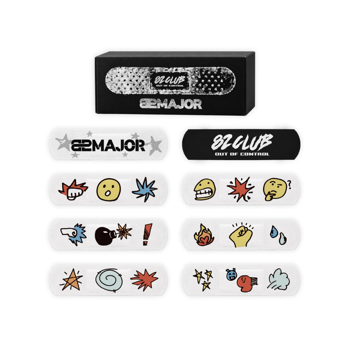 [12/4 Release] 82MAJOR - 04 Design Band-Aid / 82MAJOR 6th CONCERT [82CLUB] OFFIC