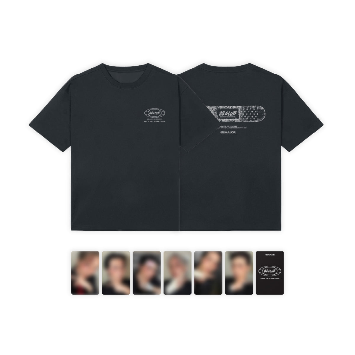 [12/4 Release] 82MAJOR - 01 T-shirt / 82MAJOR 6th CONCERT [82CLUB] OFFICIAL MD