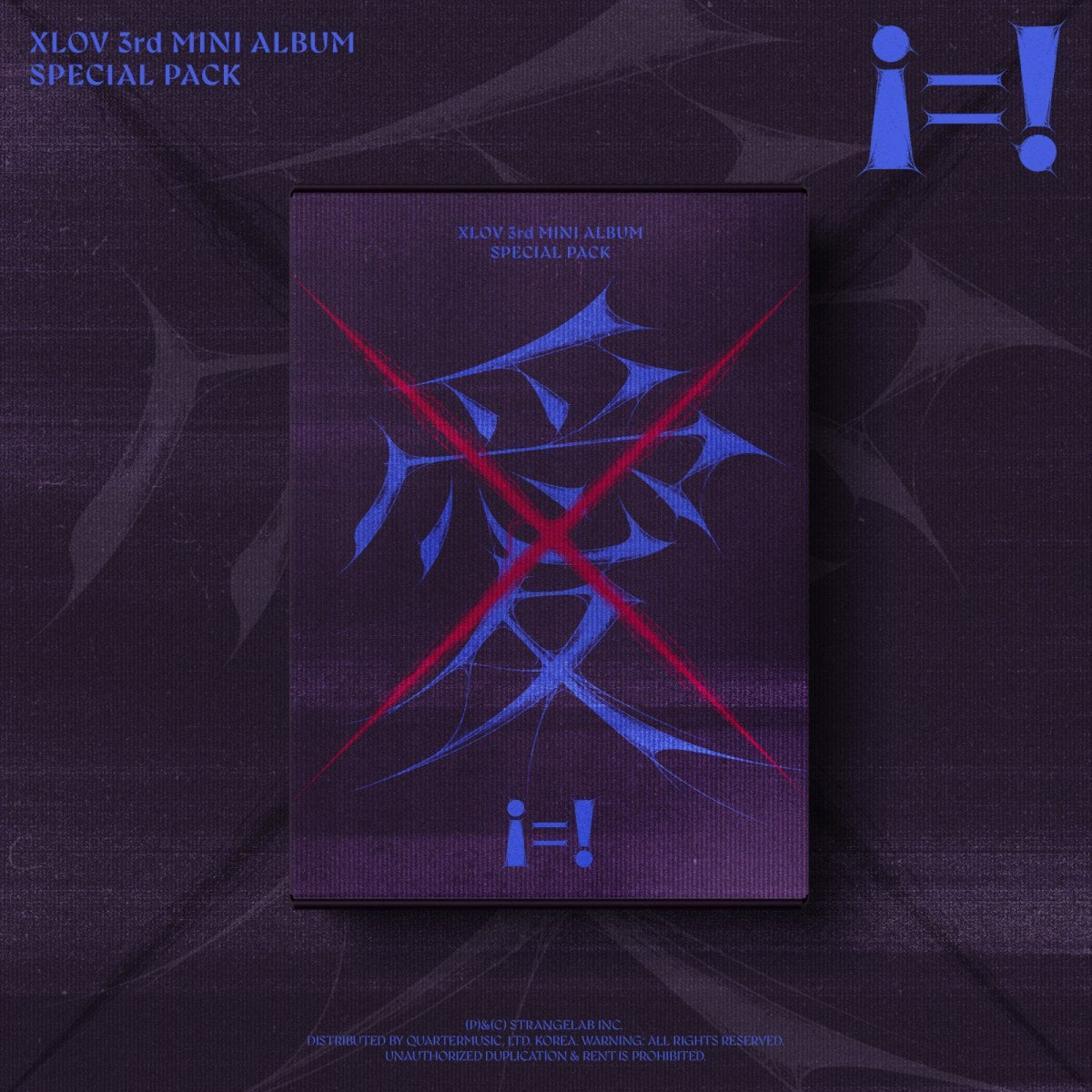 [Pre-order] XLOV - i=! / 3rd EP Album (SPECIAL PACK)