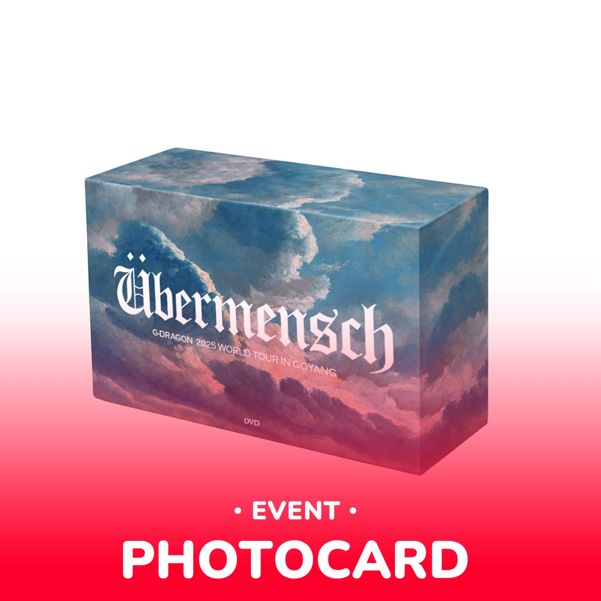 [Pre-Order/Event] G-DRAGON - ÜBERMENSCH 2025 WORLD TOUR IN GOYANG (NORMAL ver.)