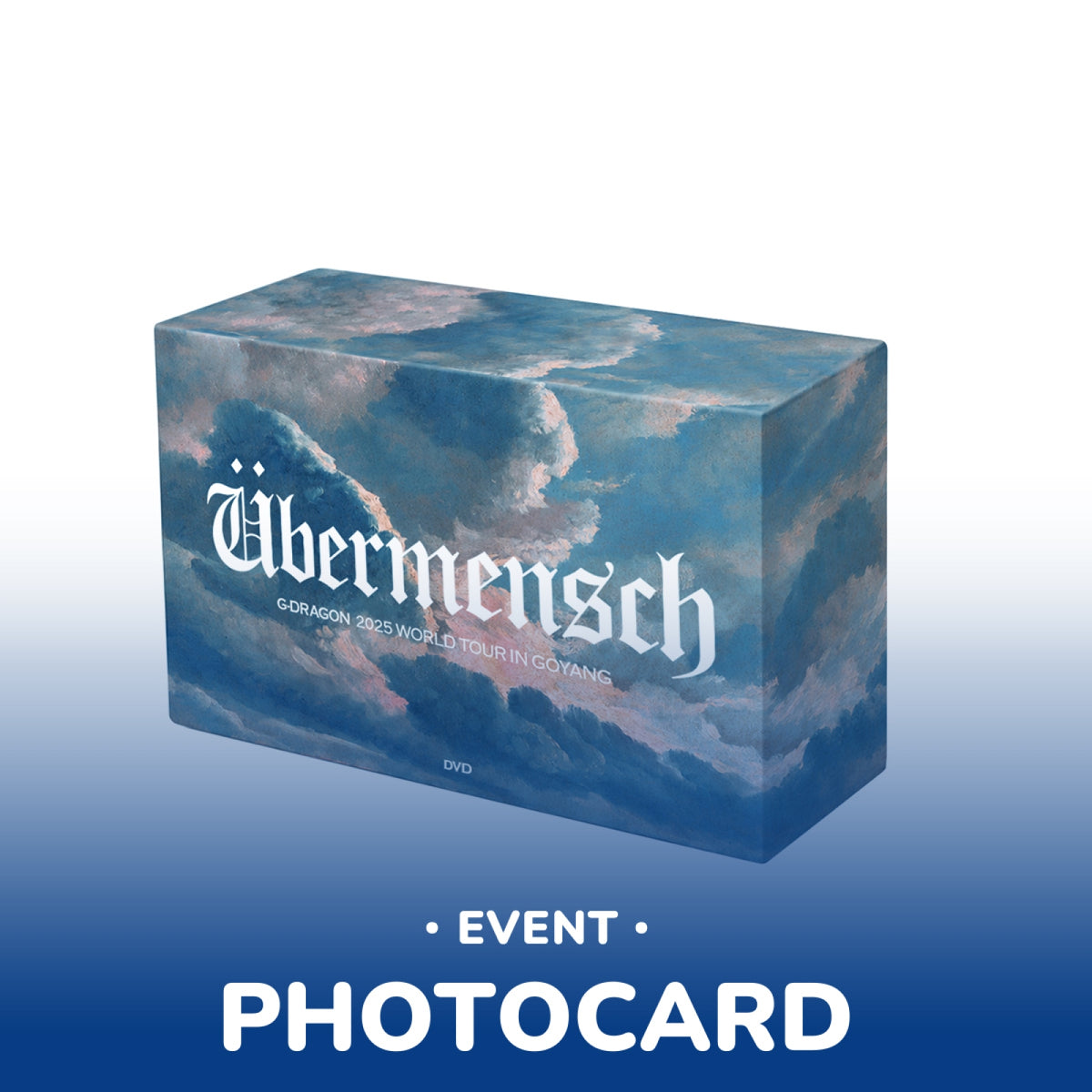 [Pre-order/Event] G-DRAGON - ÜBERMENSCH 2025 WORLD TOUR IN GOYANG (SPECIAL ver.)