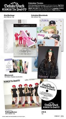 KIKI - Delulu Pack / 2nd EP Album (Calendar. Version) - 5