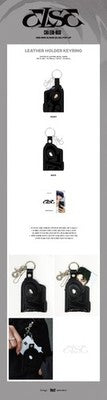 [1/5 Release] CHA EUN WOO - 02 Leather Card Holder Keyring / 2ND MINI ALBUM POP-UP STORE OFFICIAL MD - 3