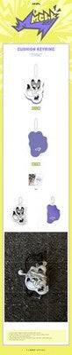 [6/23 Release] NEXZ - 05 Cushion Keyring / [Mmchk] POP-UP OFFICIAL MD - 3