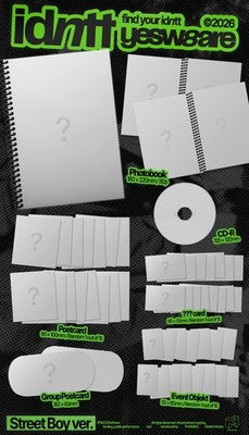[Pre-order] idntt (IDENTITY) - [yesweare] / 2nd Mini Album (Street Boy ver.) - 5