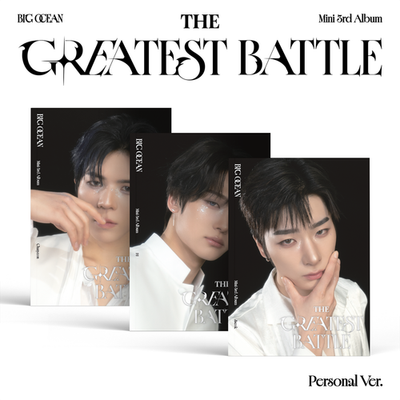 Big Ocean - THE GREATEST BATTLE / 3rd Mini Album (Personal Ver.)
