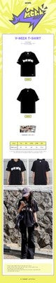 [6/23 Release] NEXZ - 01 Short Sleeve V-Neck T-Shirt / [Mmchk] POP-UP OFFICIAL M - 3