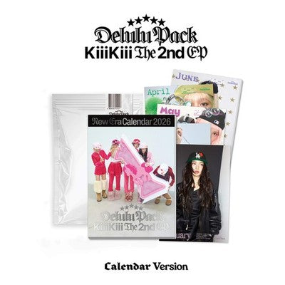 KIKI - Delulu Pack / 2nd EP Album (Calendar. Version) - 2