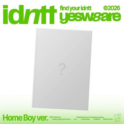 [Pre-order] idntt (Identity) - [yesweare] / 2nd Mini Album (Home Boy ver.)
