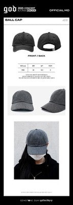 [3/24 Release] god - 06 Ball Cap / 2025 god CONCERT [ICONIC BOX] OFFICIAL MD - 4