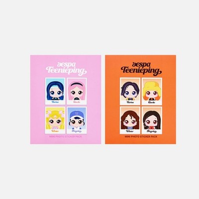 aespa - 06 ID Photo Sticker Set / Teenieping X aespa OFFICIAL MD