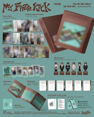 [Pre-order/Event] KICKFLIP - My First Kick / 4th Mini Album (Platform) - 6
