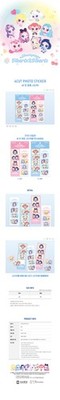Hearts2Hearts - 01 Four Cut Photo Stickers / Teenieping X Hearts2Hearts OFFICIAL MD - 3