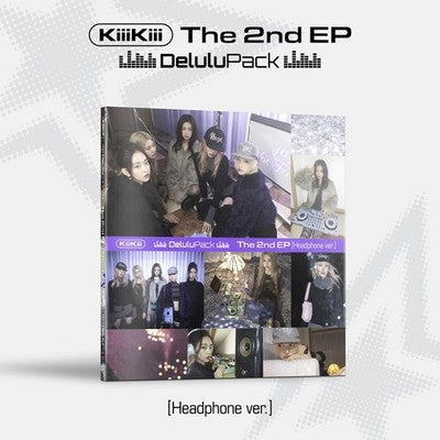 KIKI - Delulu Pack / 2nd EP Album (Headphone. Version)
