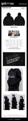 [3/24 Release] god - 04 Hooded Zip-up / 2025 god CONCERT [ICONIC BOX] OFFICIAL MD - 4