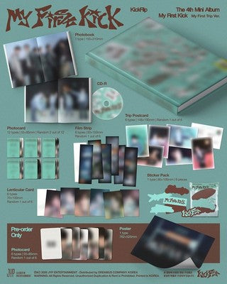 [Pre-order/Event] KICKFLIP - My First Kick / 4th Mini Album - 6