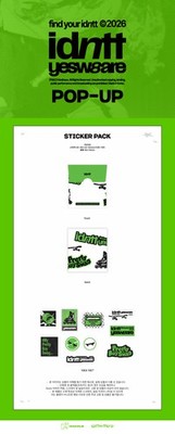 idntt (IDENTITY) - 07 Sticker Pack / idntt [yesweare] POP-UP STORE MD - 3