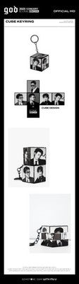 [3/24 Release] god - 10 Rubik's Cube Keyring / 2025 god CONCERT [ICONIC BOX] OFFICIAL MD - 4
