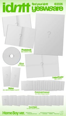 [Pre-order] idntt (Identity) - [yesweare] / 2nd Mini Album (Home Boy ver.) - 5