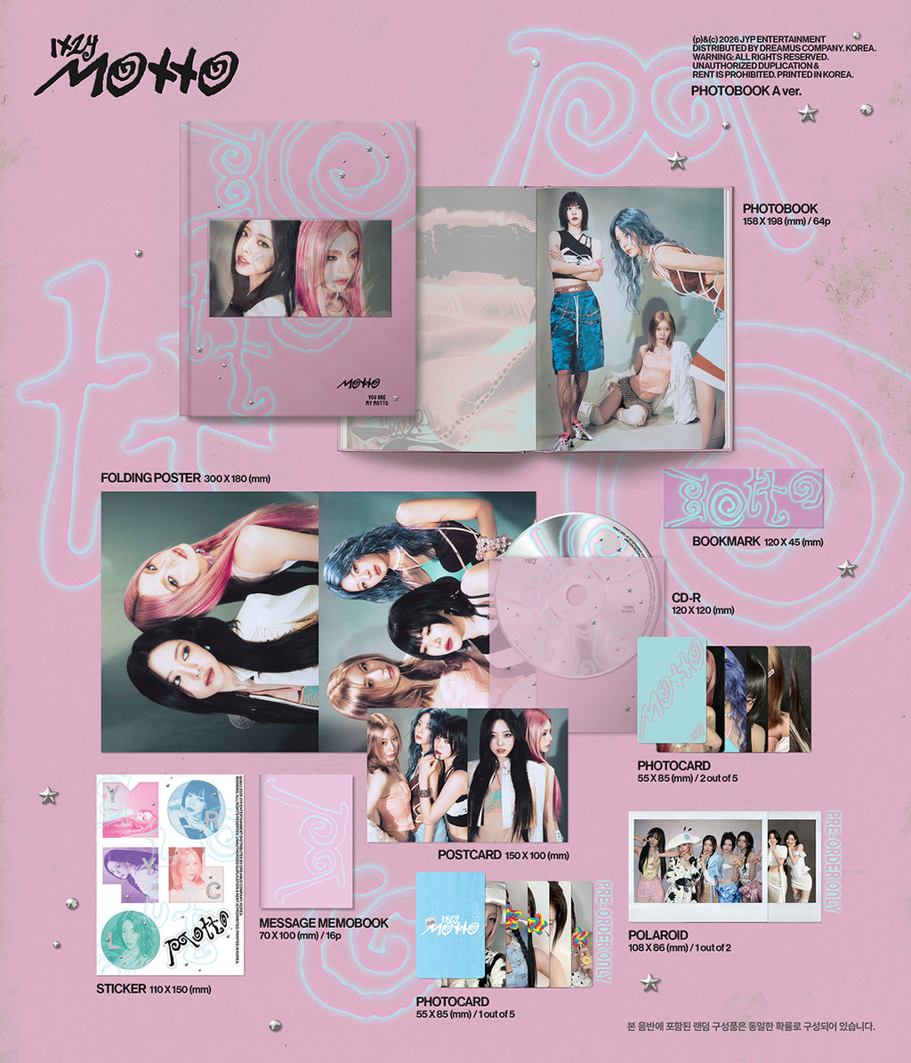 [Pre-order/Event] ITZY - Motto (PHOTOBOOK Ver.) - 6