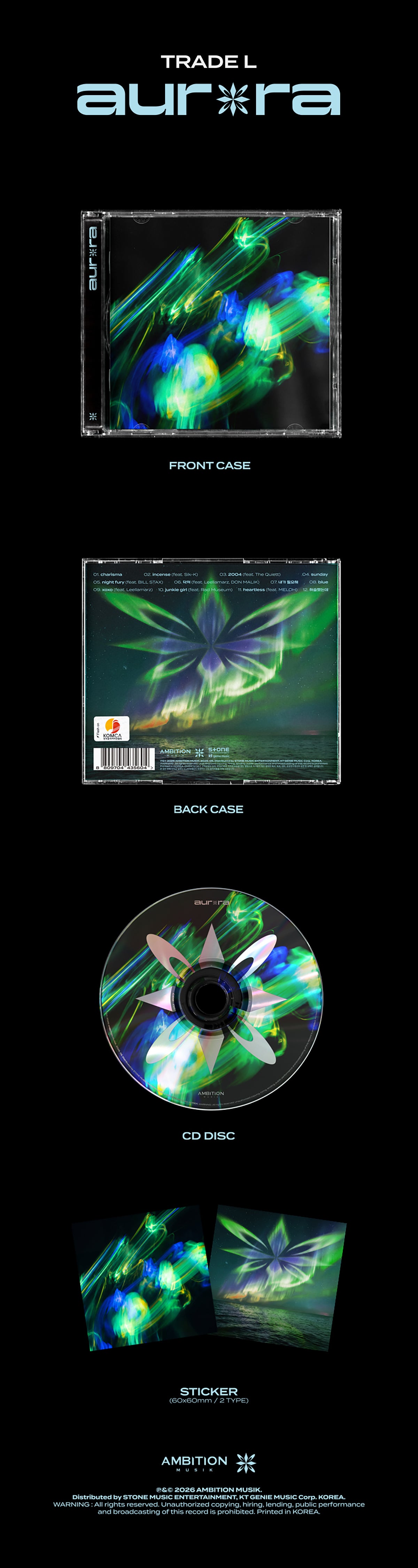 [Pre-order] TRADE L - aurora - 5