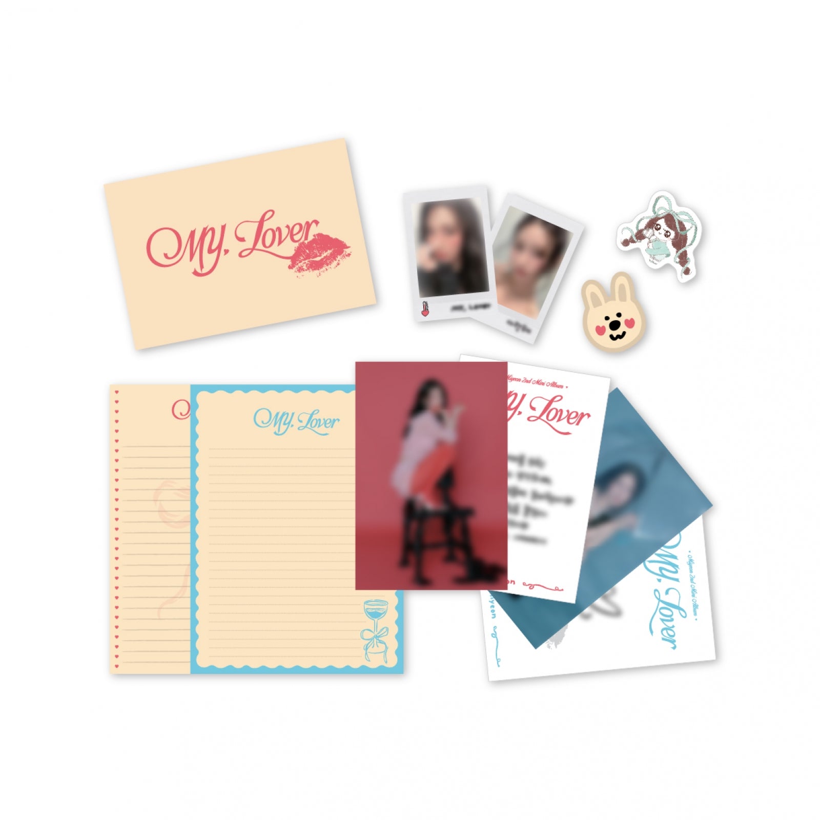 [12/5 Release] MIYEON - 14 Letter Paper Set / 2nd Mini Album [MY, Lover] POP-UP MD