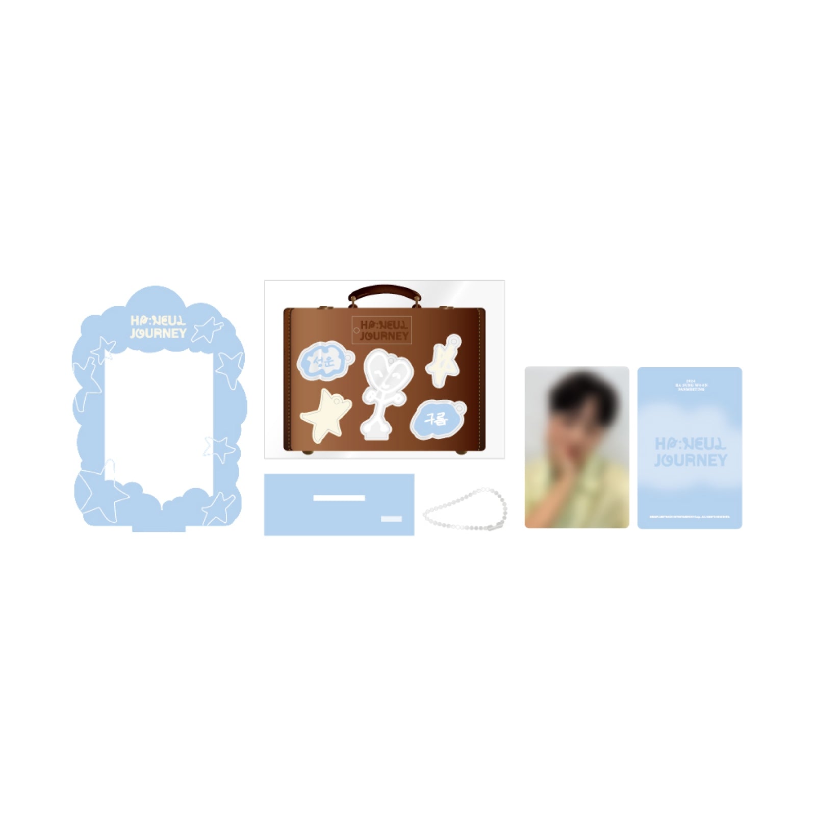 HA SUNGWOON - 06 Acrylic Photocard Stand / 2024 FAN MEETING [HA:NEUL JOURNEY] MD