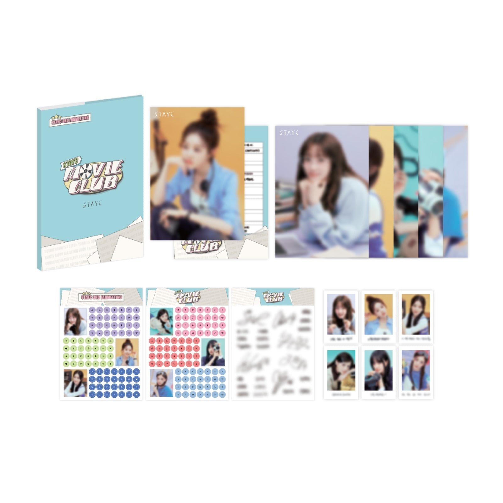 STAYC - 04 STAYC Membership Application Set / 2024 STAYC FANMEETING [STAYC MOVIE CLUB] MD