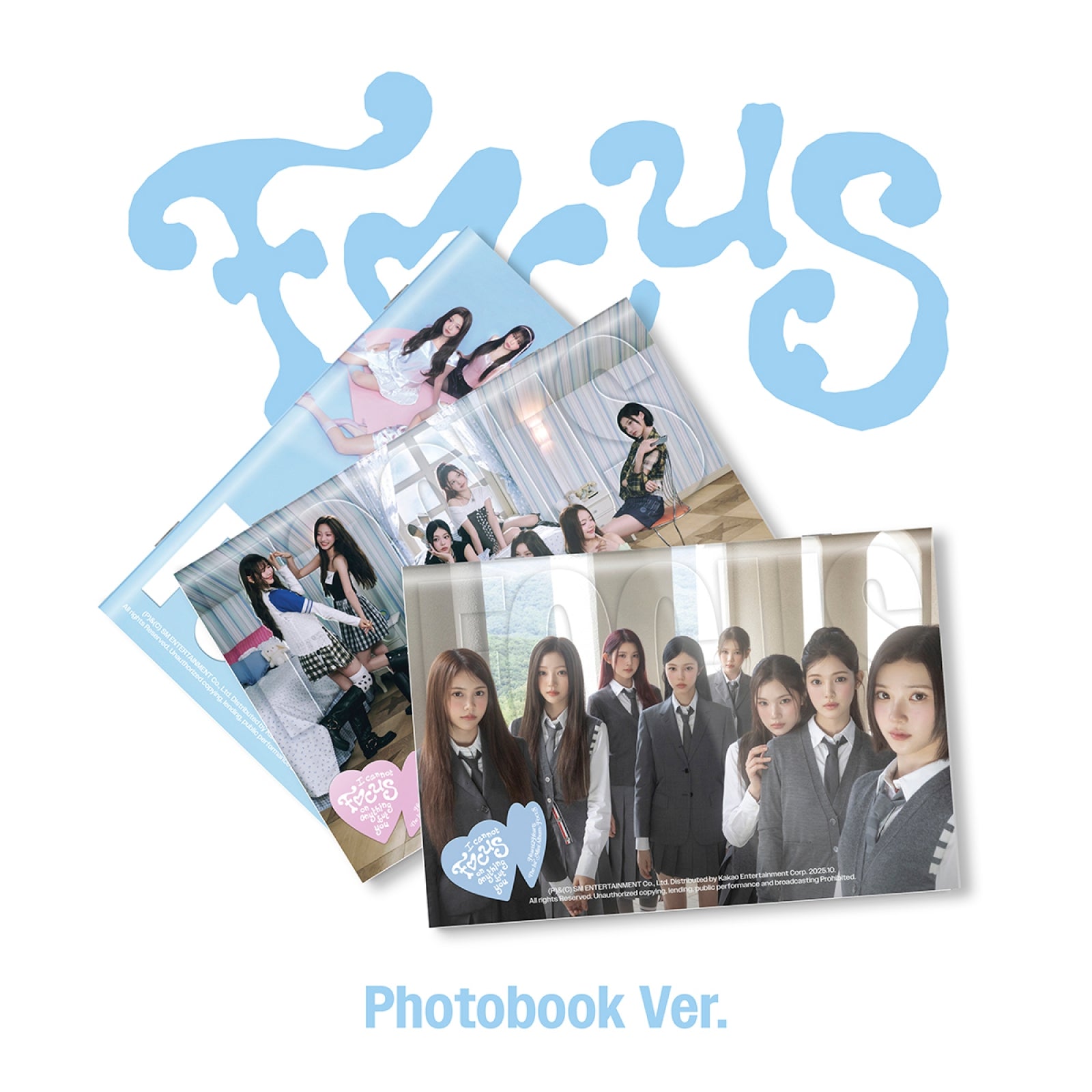 Hearts2Hearts - FOCUS / 1st Mini Album (Photobook Ver.)