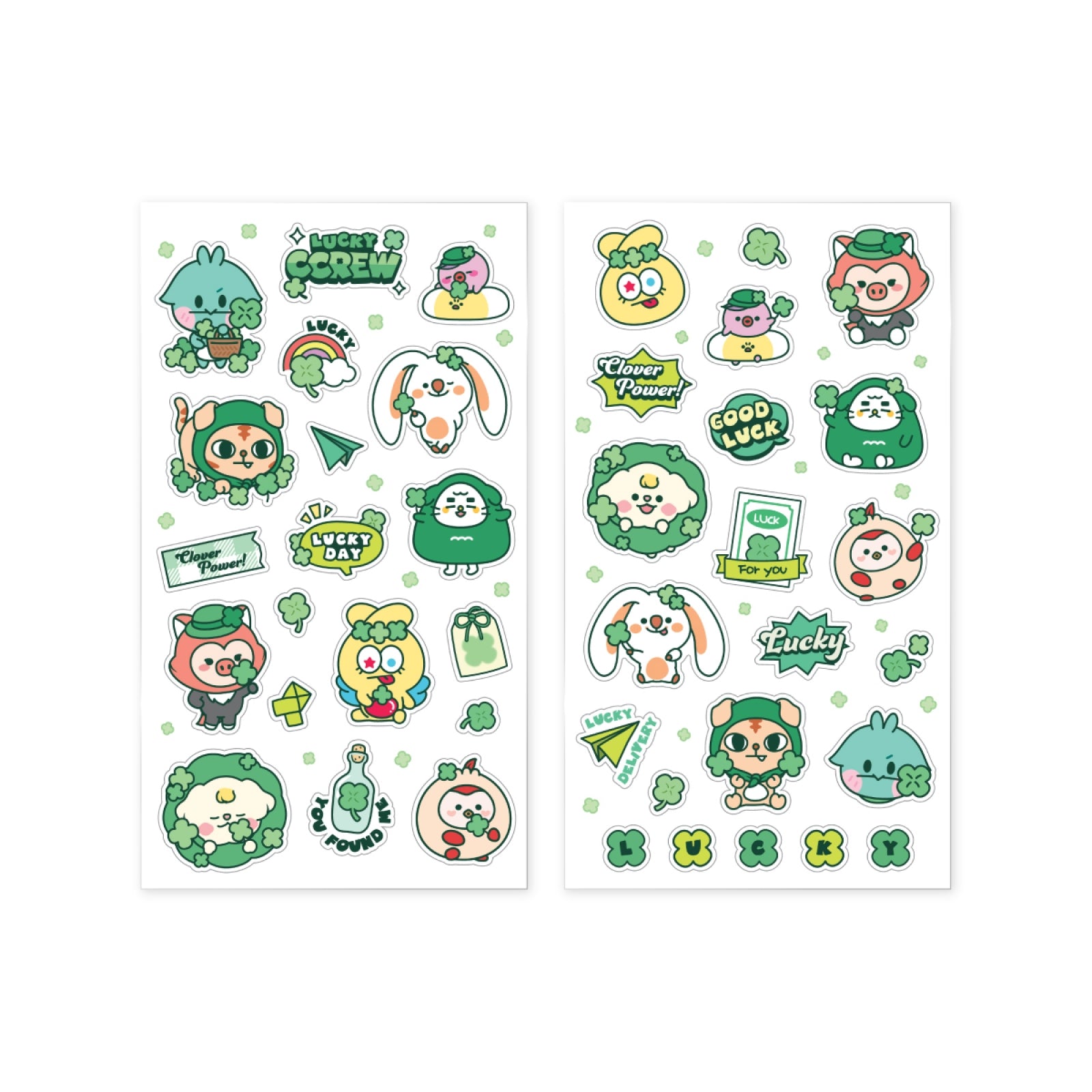 CRAVITY - 04 CCREW Sticker Set / 2025 CRAVITY CHARACTER [LUCKY CCREW] OFFICIAL MD