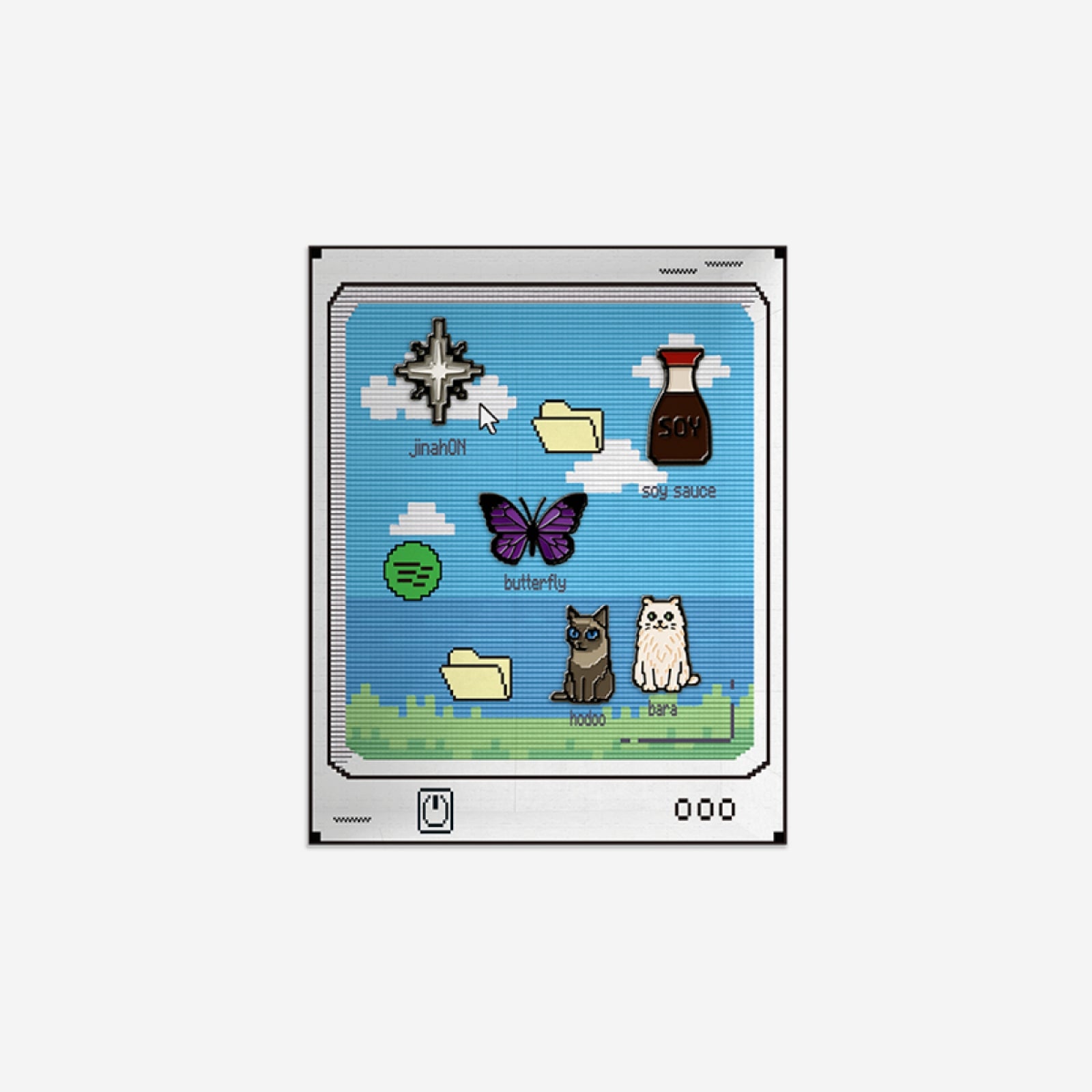 Kwon Jin Ah - JINAHON CORPORATION X SAFARISPOT BADGE (5ea)