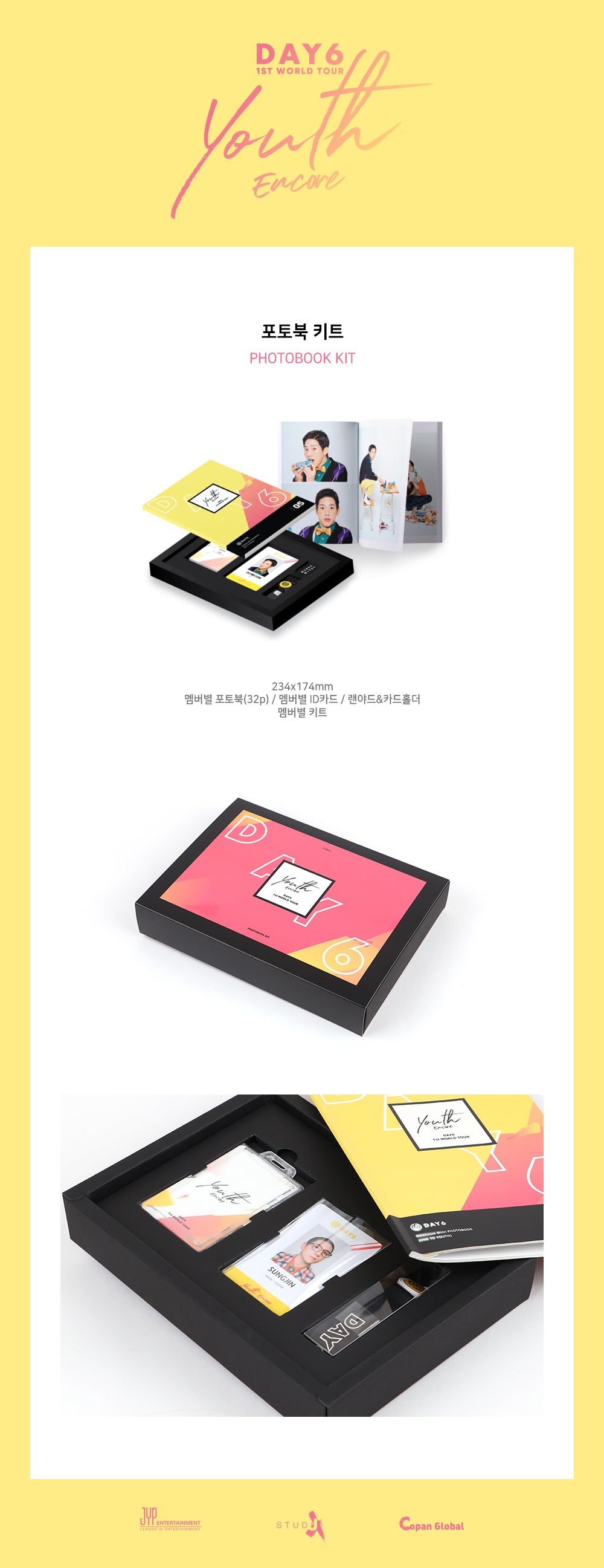 DAY6 - Photobook Kit / 1ST WORLD TOUR 'Youth' ENCORE