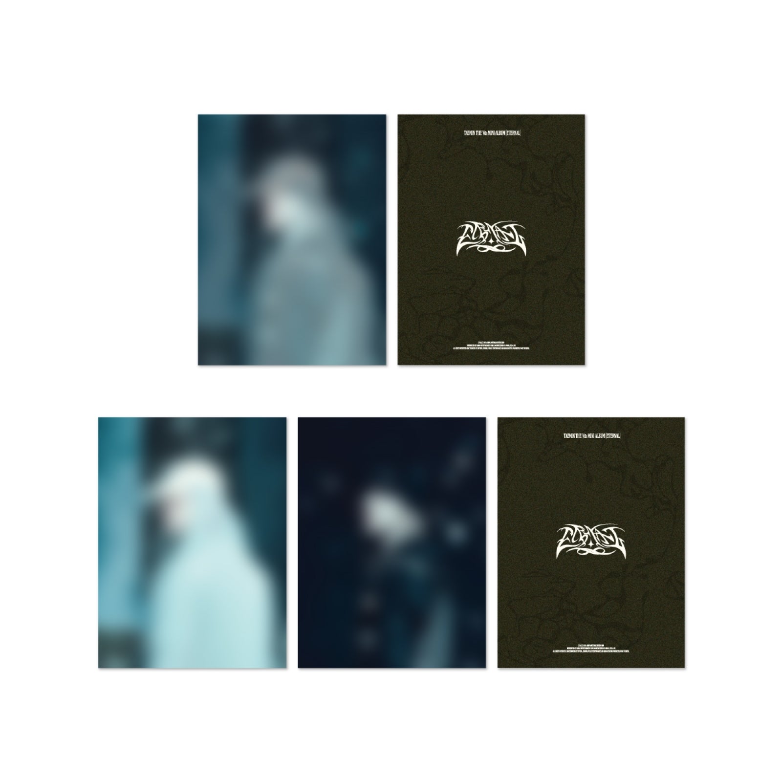 TAEMIN - 06 Lenticular Photo Set / TAEMIN THE 5th MINI ALBUM [ETERNAL] EXHIBITION OFFICIAL MD
