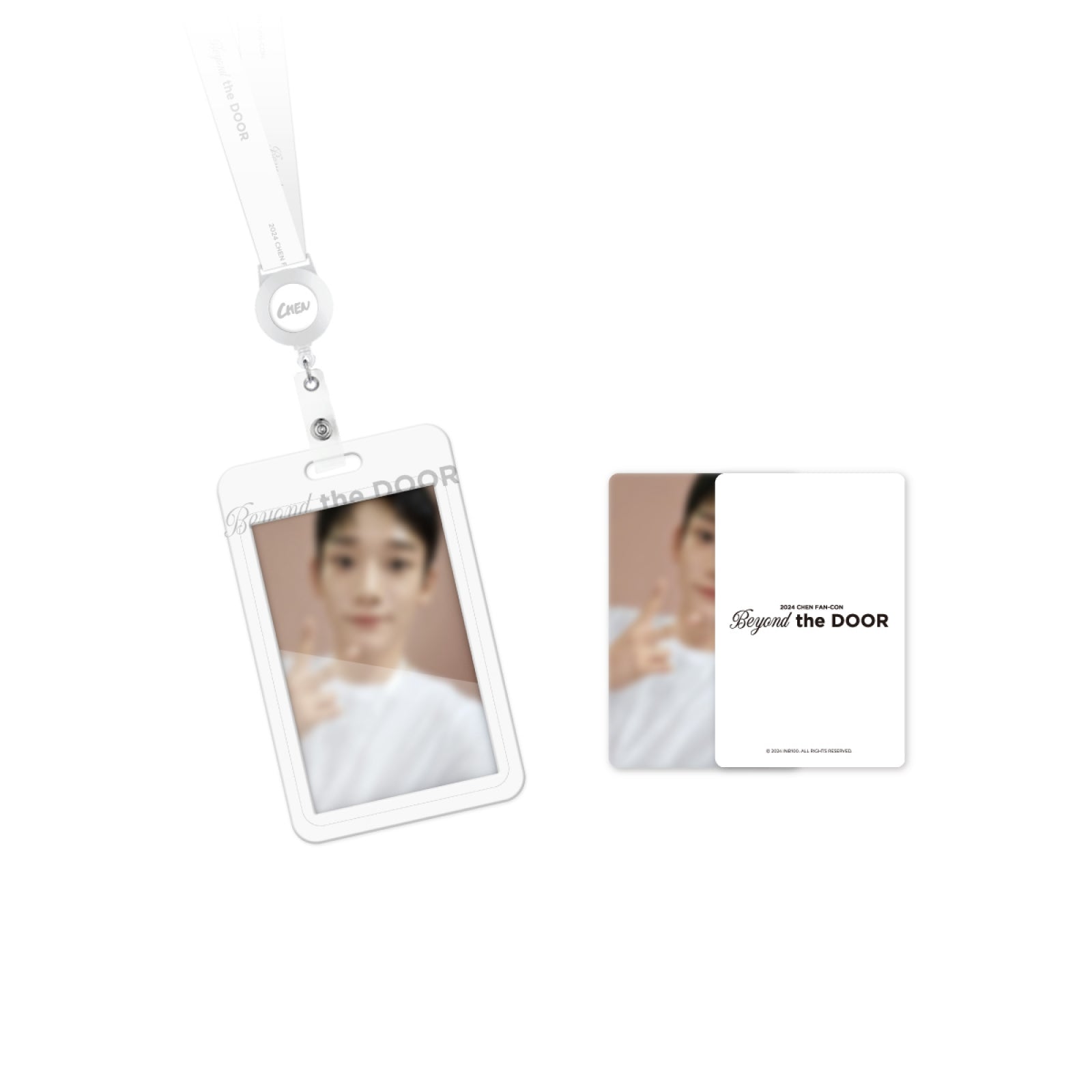 CHEN - 03 Lanyard Set / 2024 CHEN FAN-CON [Beyond the DOOR] OFFICIAL MD