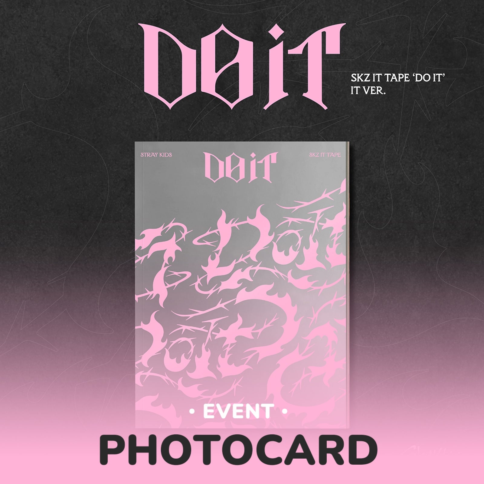 [Pre-order/Event] Stray Kids - DO IT / SKZ IT TAPE (IT VER.)
