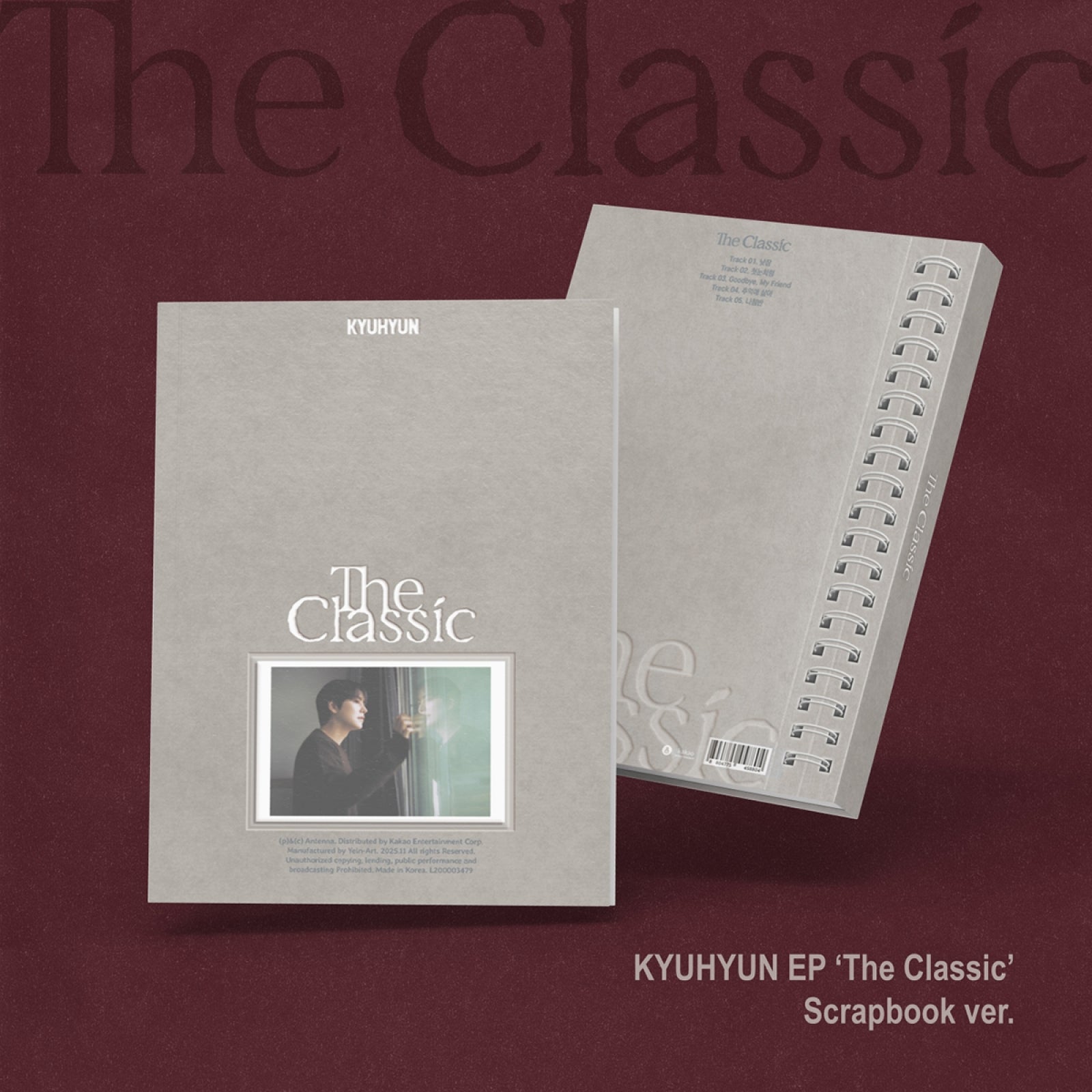 [Pre-order] KYUHYUN - The Classic / EP Album (Scrapbook ver.)