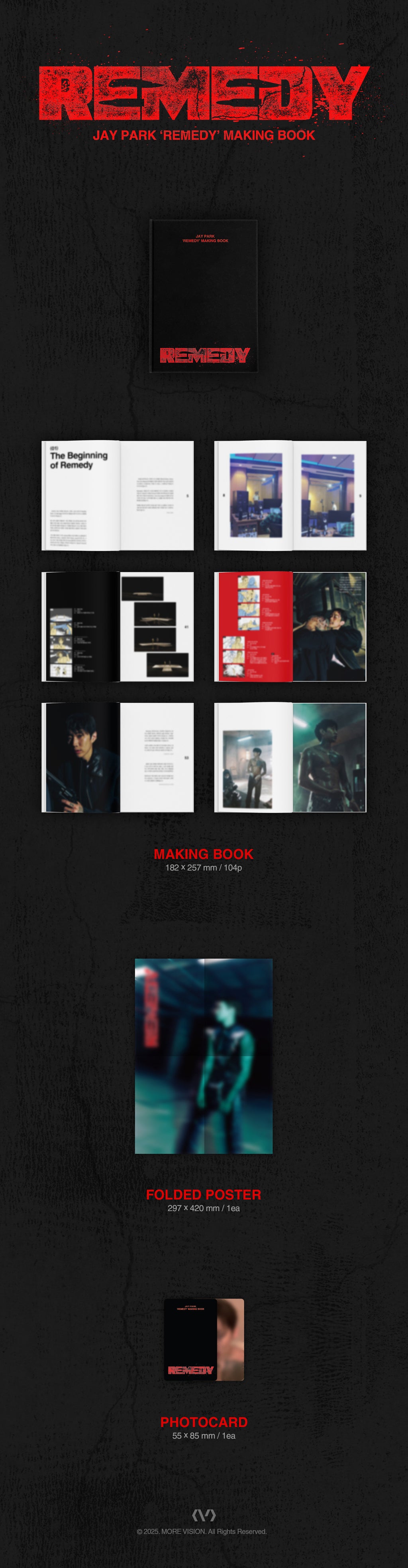 Jay Park - 'REMEDY' MAKING BOOK