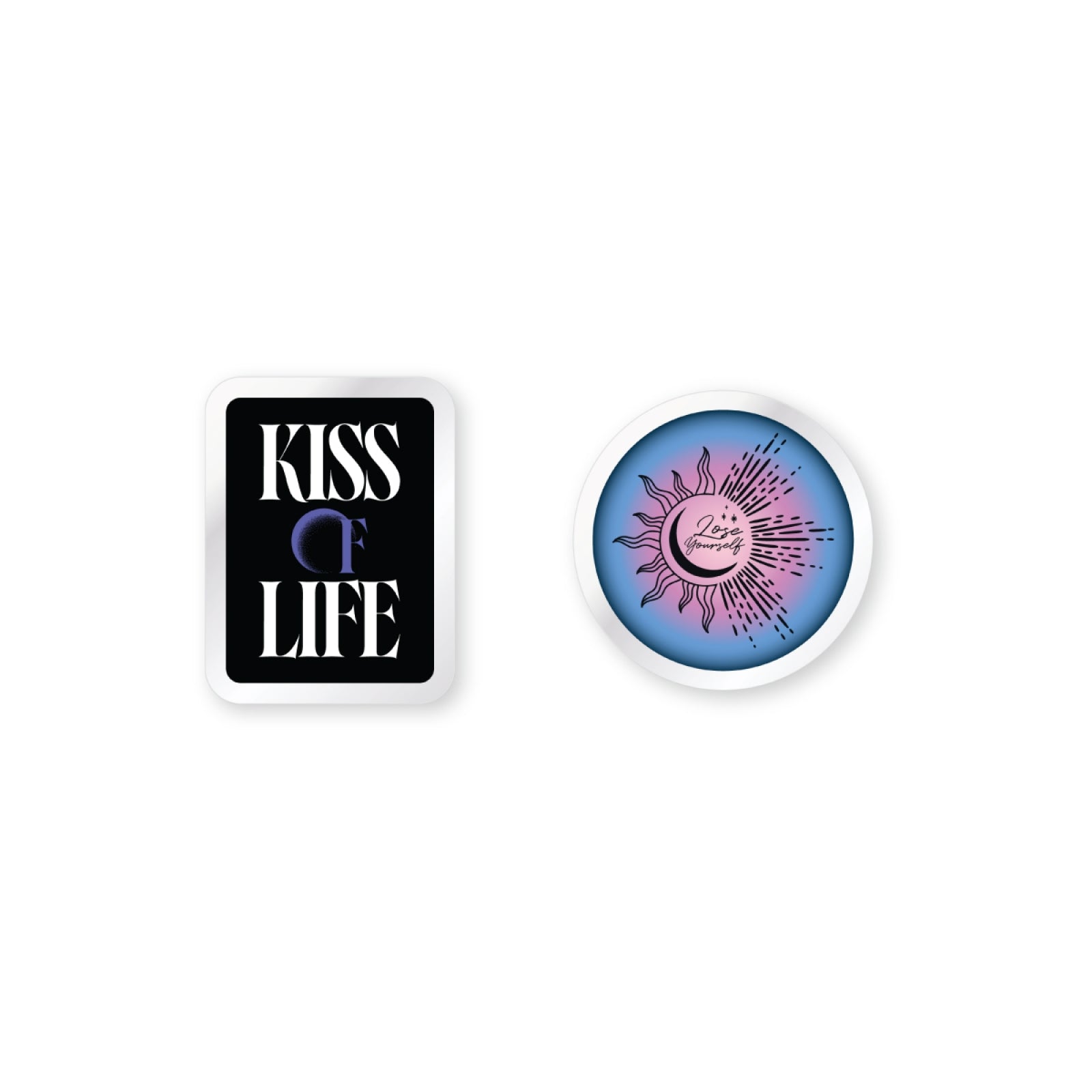 KISS OF LIFE - 08 Acrylic Hair Clip / 3RD MINI ALBUM [Lose Yourself] POP-UP MD