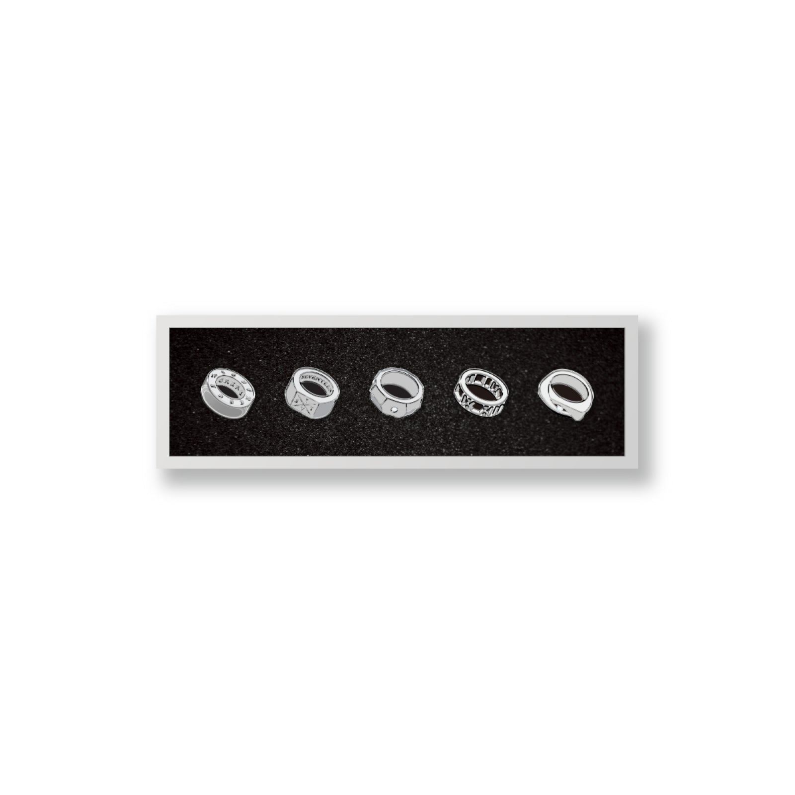SEVENTEEN - 10 Pin Badge Set / SEVENTEEN 5TH ALBUM POP-UP STORE MD