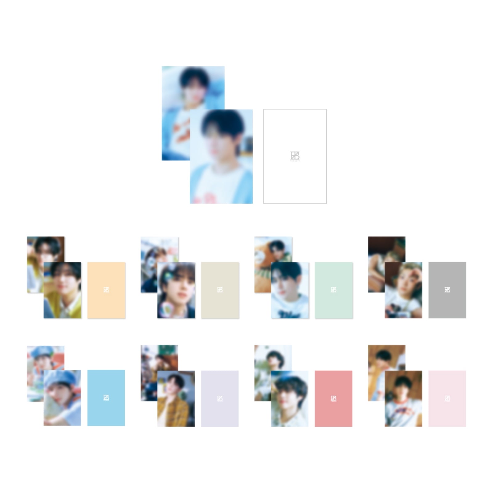 THE BOYZ - 12 Lenticular Postcards / 2025 THE BOYZ POP-UP [LUCKY LITTLE THINGS] OFFICIAL MD
