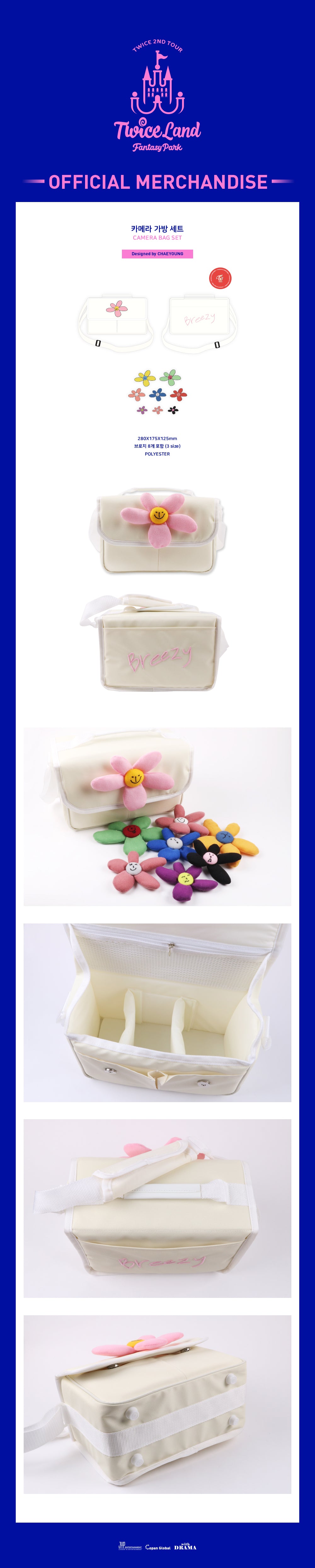 TWICE - Camera Bag Set / 2018 FANTASY PARK