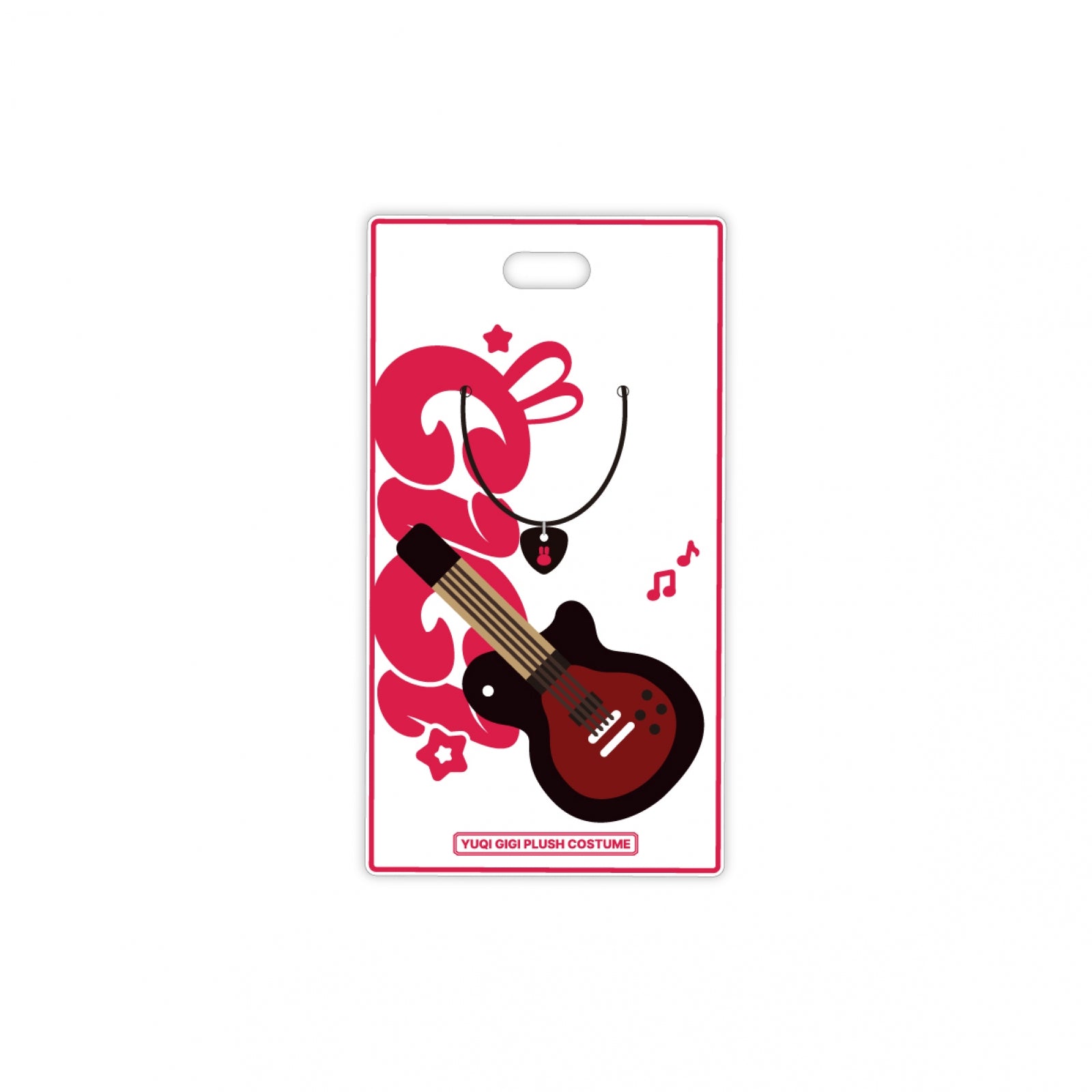 YUQI - 06 GIGI 18CM Doll Costume (Guitar+Pick Necklace) / 1st Single Album [Motivation] POP-UP MD