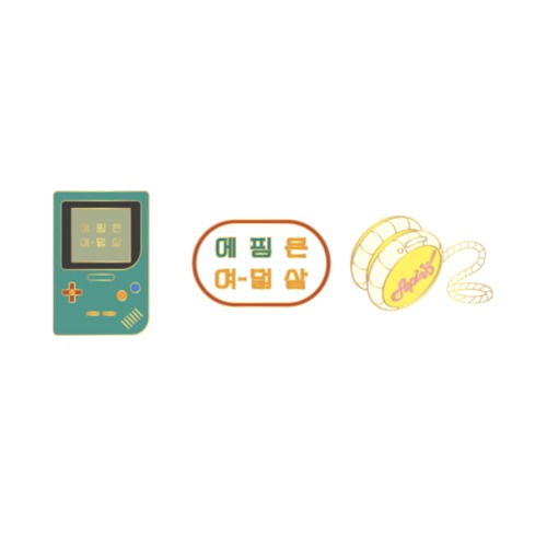 Apink - Retro Badge Set / 2019 Apink Is Eight Years Old