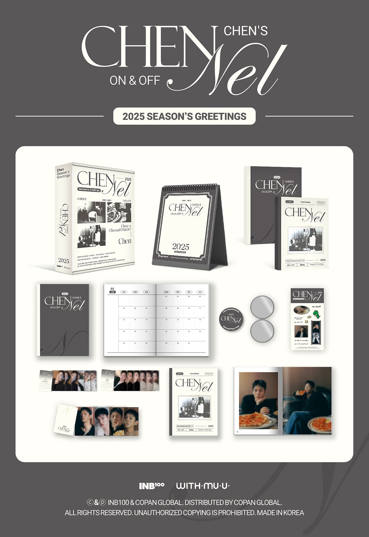 Chen - 2025 Season's Greetings [Chen's Chennel ON & OFF]