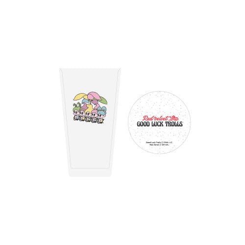 Red Velvet - 11 Glass + Coaster Set / 2020 TROLLS POP-UP STORE