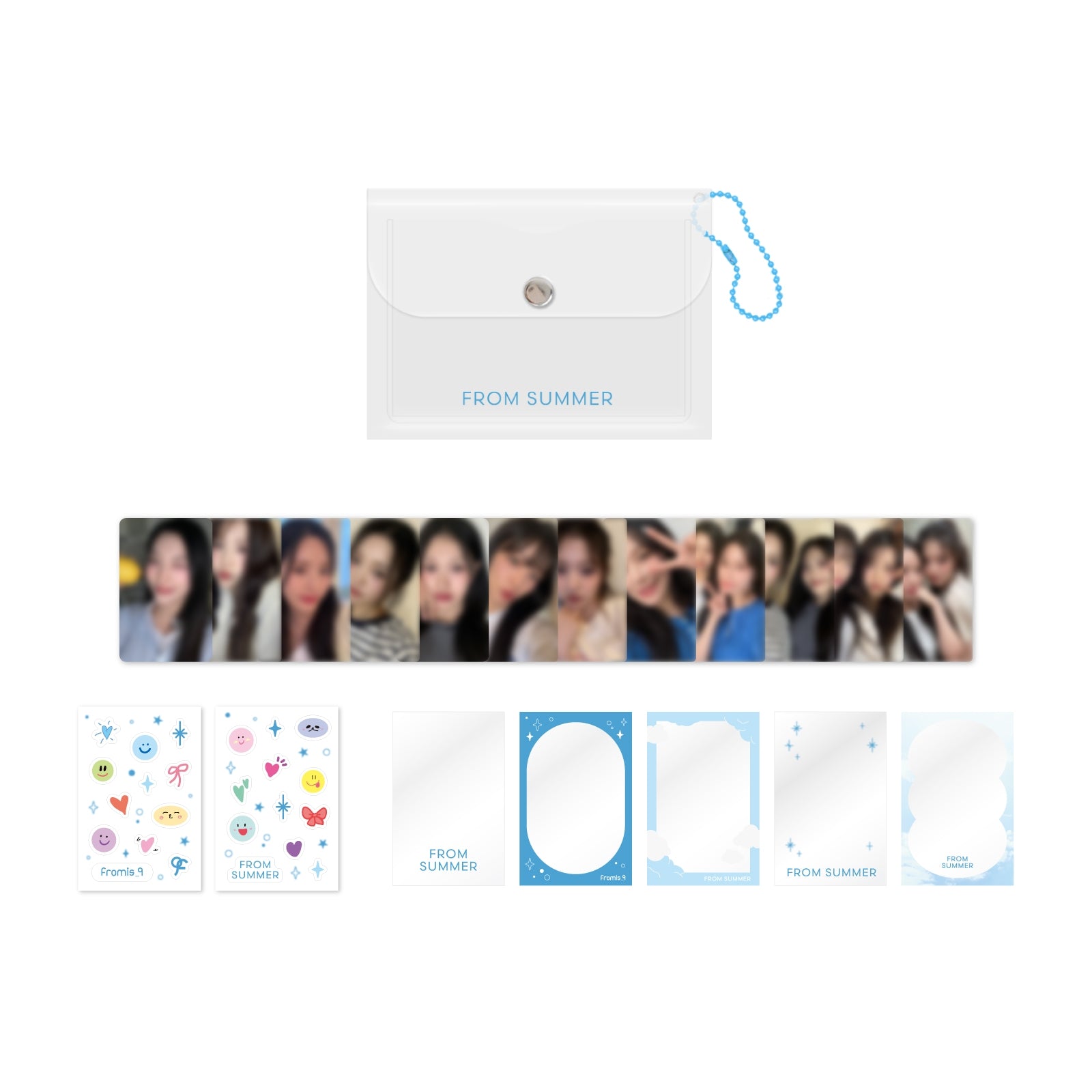 fromis_9 - 02 Photocard Deco Kit / fromis_9 PHOTO EXHIBITION [FROM SUMMER] OFFICIAL MD