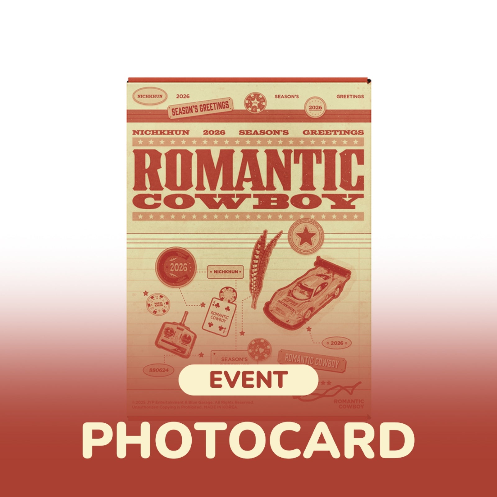 [Pre-order/Event] Nichkhun - 2026 Season's Greetings [ROMANTIC COWBOY]