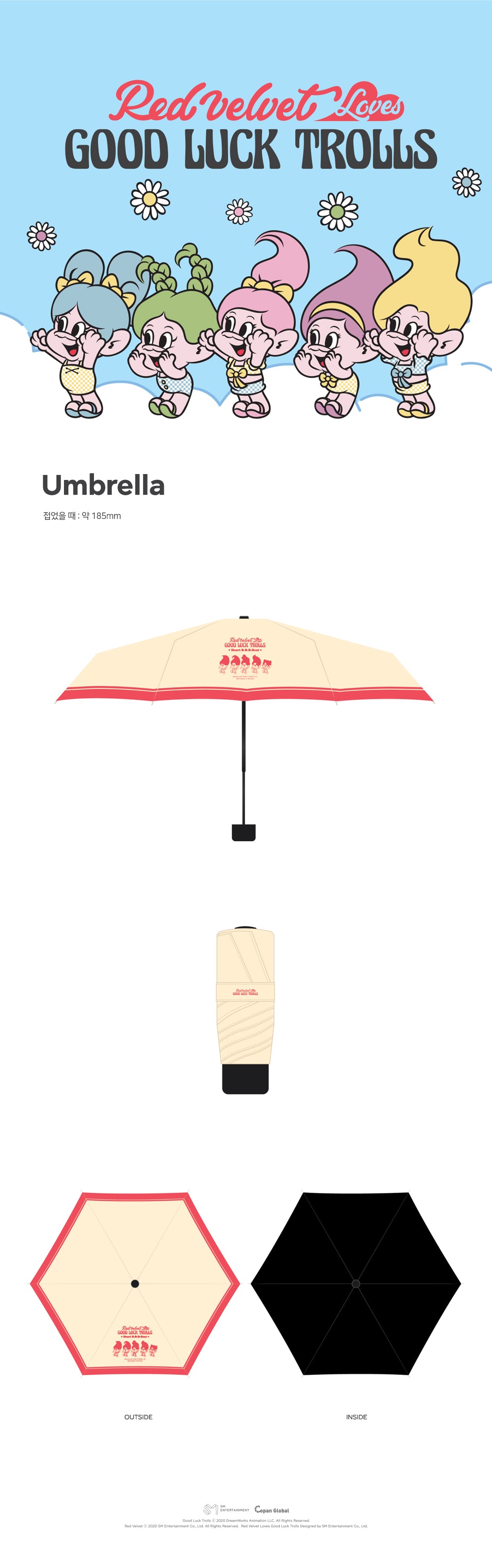 Red Velvet - 12 Umbrella / 2020 TROLLS POP-UP STORE