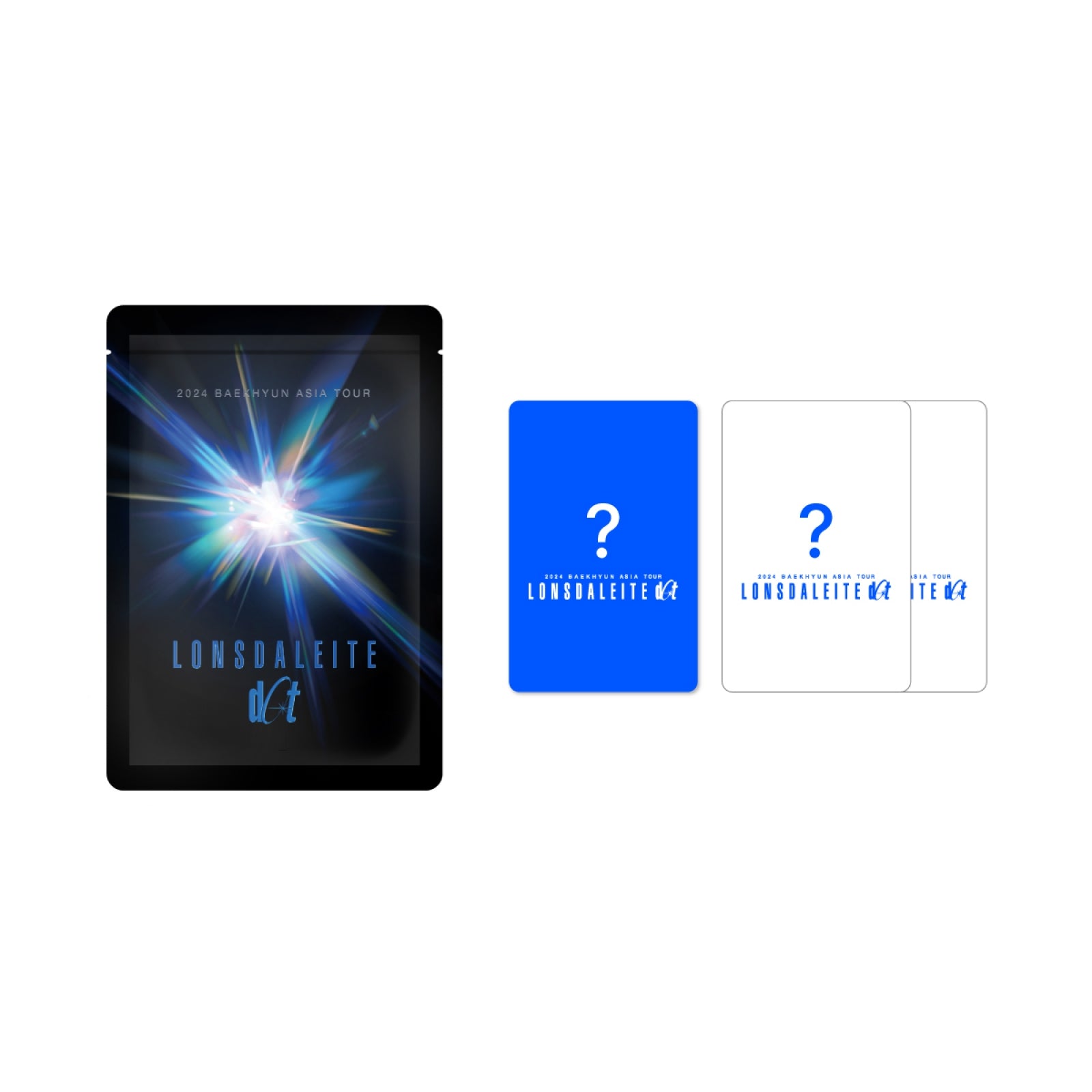 BAEKHYUN - 07 Trading Card / 2024 BAEKHYUN ASIA TOUR 'Lonsdaleite [dot]' OFFICIAL MD